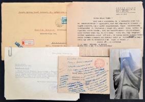 Barta Lajos (1878-1964) író különféle vegyes levelei 6 db levelek, írószövetségi anyagok