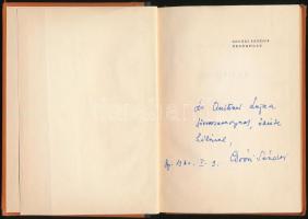 Csoóri Sándor: Ördögpille. Bp., 1957, Magvető. Kiadói félvászon-kötésben. Első kiadás. A szerző, Cso...