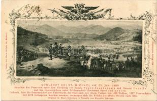 1909 Schlacht bei St. Michael am 25. Mai 1809. / Austrian military, Battle of Sankt Michael in 1809