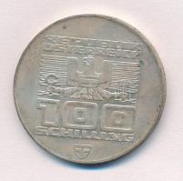 Ausztria 1976. 100Sch Ag "Téli Olimpia Innsbruck" T:2 Austria 1976. 100 Schilling "Wi...