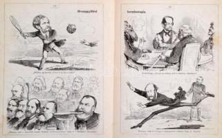 1839-1871 Vegyes újság tétel, 3 db: 

1839 Figyelmező. Az Egyetemes Literatura' Körében. Szer...