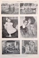 1912-1918 Vasárnapi Újság 4 száma: 1912. nov. 10. 59. évf. 45 sz., 1913. március. 2. 60 évf. 9. sz.,...