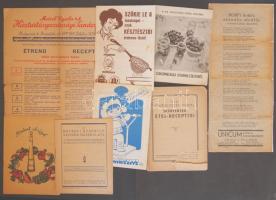 8 db élelmiszerreklám ás recept