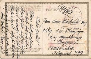 Sinken des von den Dardanellenforts beschossenen französischen Panzerkreuzers "Bouvet" / W...