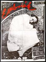 1985 Embriók, Zolnay Pál filmje, MOKÉP plakát, hajtott, 76×56 cm