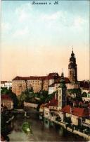 Cesky Krumlov, Krumau an der Moldau; general view with bridge. Verlag J. Seidel (EK)