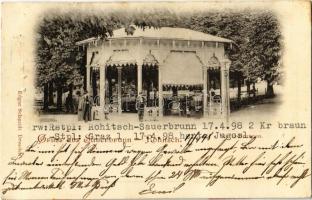 1898 Rogaska Slatina, Rohitsch-Sauerbrunn; Styria-Brunnen / fountain (holes)