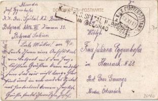 1917 Beograd, Belgrade; Universitet i Narodni Muzej / Universität u. National Museum / university, n...