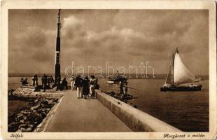 Siófok - 40 db régi és 13 db modern városképes lap / 40 pre-1945 and 13 modern town-view postcards