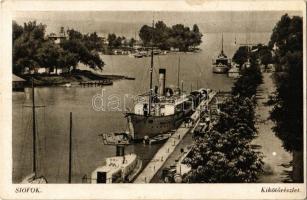 Siófok - 40 db régi és 13 db modern városképes lap / 40 pre-1945 and 13 modern town-view postcards