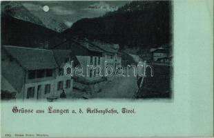 Langen am Arlberg, Gasthof zur Post / inn, hotel. Ottmar Zieher 151j.