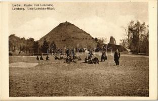 Lviv, Lwów, Lemberg; Kopiec Unii Lubelskiej / Unia-Lubelska-Hügel / Union of Lublin Mound, monument