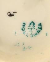 Hollóházi kézzel festett halacska, jelzett, hibátlan, m: 7 cm