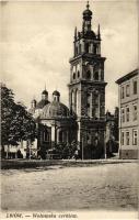 Lviv, Lwów, Lemberg; Wolowska cerkiew / Dormition Church, Ukrainian Orthodox church. Leon Propst 1912.
