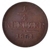 Ausztria 1851A 1/4kr Cu T:1-
Austria 1851A 1/4 Kreuzer Cu C:AU