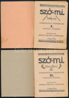 Kodály-Ádám: Szó-mi, énekeskönyv az általános iskolák I. és II. osztálya számára Magyar Kórus, 1945