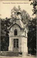 Radyvyliv, Radivilov; Alexander Nevsky Chapel. Phototypie Scherer, Nabholz & Co.