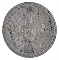 Ausztria 1870. 20kr Ag "Ferenc József" T:1,1-  
Austria 1870. 20 Kreuzer Ag "Franz J...