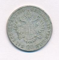 1844E 20Kr Ag "V. Ferdinánd" (6,66g) T:2 ph.
Huszár 2084., Unger III.: 1421.b