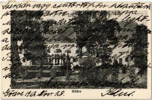 1912 Gödreszentmárton (Gödre), Szily kastély