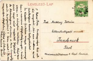 1908 Pannonhalma, Győrszentmárton; Bencés apátság madártávlatból. W. L. 2501. (EK)