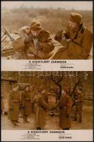 A királylány zsámolya, 6 db filmfotó, 18×24 cm