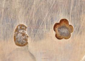 5 db jelzett ezüst deszert / felvágottas villa 125 g