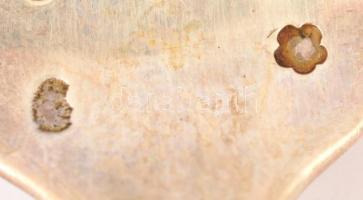 5 db jelzett ezüst villa 221 g + 6 db ezüst nyelű és pengéjű kés 193 g