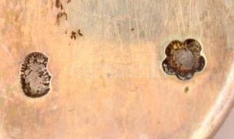 Jelzett ezüst húsvillák, sültes villa, szószos kanál összesen 345 g