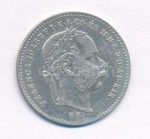 1870KB 20kr "Váltó Pénz" Ag T:2