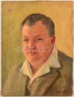 Szőnyi jelzéssel: Férfi portré. Olaj, vászon, 47×35 cm
