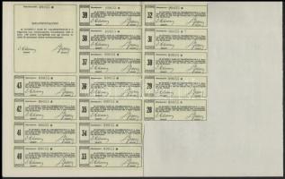 Nagyvárad 1922. "Egyesült Bank és Takarékpénztár Részvénytársaság Nagyvárad" részvény 200L...