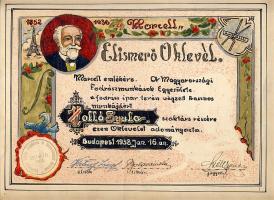 1932-1947 4 db érdekes oklevél