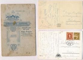 Nagykanizsa - 2 db városképes lap és 1 régi fotó Vértes Antal fényképészeti műterméből / 2 town-view...