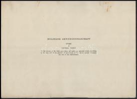 Budapest 1926. "Fabank Részvénytársaság" részvénye 15P-ről, szelvényekkel, szárazpecséttel...