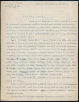 1937 Kováts Ferenc gazdaságtörténész, közgazdász 4 db levele Dr. Hoffmann Editnek, 1 db Hoffmann Edit aláíárásokkal