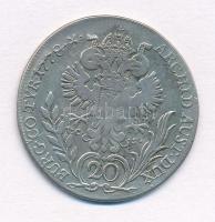 Ausztria 1778VC-S 20kr Ag "Mária Terézia" Hall (6,45g) T:2-,3 
Austria 1778VS-S 20 Kreuze...