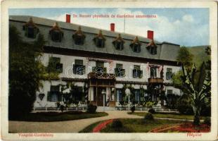 1915 Visegrád, Gizellatelep gyógyfürdő, Dr. Renner physikalis és diaetetikai szanatóriuma, főépület (EK)