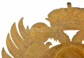 cca 1800 Jacob Senebier (itt: Seuebier(!), ?-?): Az osztrák császári címerállatot formázó, díszesen ...