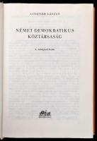 Lindner László: Német Demokratikus Köztársaság. Bp., 1981, Panoráma. Kiadói egészvászon kötés, sérül...