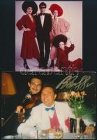 1988 Slava Zaitsev (1938-) orosz divattervező 1988-as magyarországi látogatásakor készült fotó, és r...