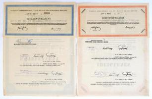 Budapest 1946. "Budapest Székesfőváros 1914. évi 4 1/2%-kal kamatozó 158.000.000K adómentes köl...