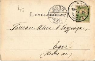 1902 Balatonföldvár, Klösz György nyaralója, Rákosi Jenő nyaralója, villa. Klösz György saját kiadás...