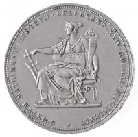Ausztria 1879. 2G Ag "I. Ferenc József és Erzsébet királynő / Ezüstlakodalom" (24,66g) T:1...