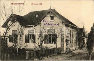 Balatonföldvár, Strassner villa (ázott / wet damage)