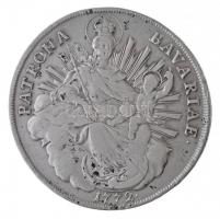 Német államok / Bajorország 1772. Tallér Ag "III. Miksa" (27,88g) T:2-
 German States / B...