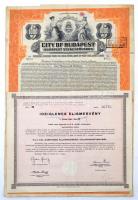 Budapest 1927. "6%-kal kamatozó kölcsönkötvény" szárazpecséttel, bélyegzéssel és szelvényekkel + Budapest 1946. "4 1/2%-kal kamatozó Államadóssági Kölcsönkötvény" bemutatóra szóló ideiglenes elismervénye 1000 U.S.A. dollárról szárazpecséttel, bélyegzéssel és szelvényekkel T:III