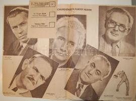 1918-as szavazólap + 1946 Szociáldemokrata választási plakát