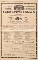 1946 Amerikai Magyar Rádió Ujság. Hungarian Radio News. 1946. Nov. VI. évf.  11. sz. jubileumi szám,...