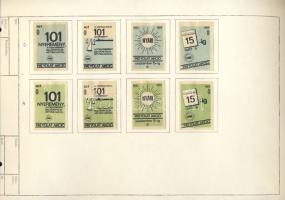 645 darabos magyar gyufacímkegyűjtemény